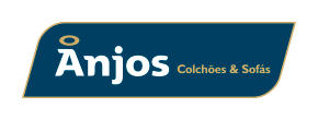 Logotipo Anjos Colchões & Sofás